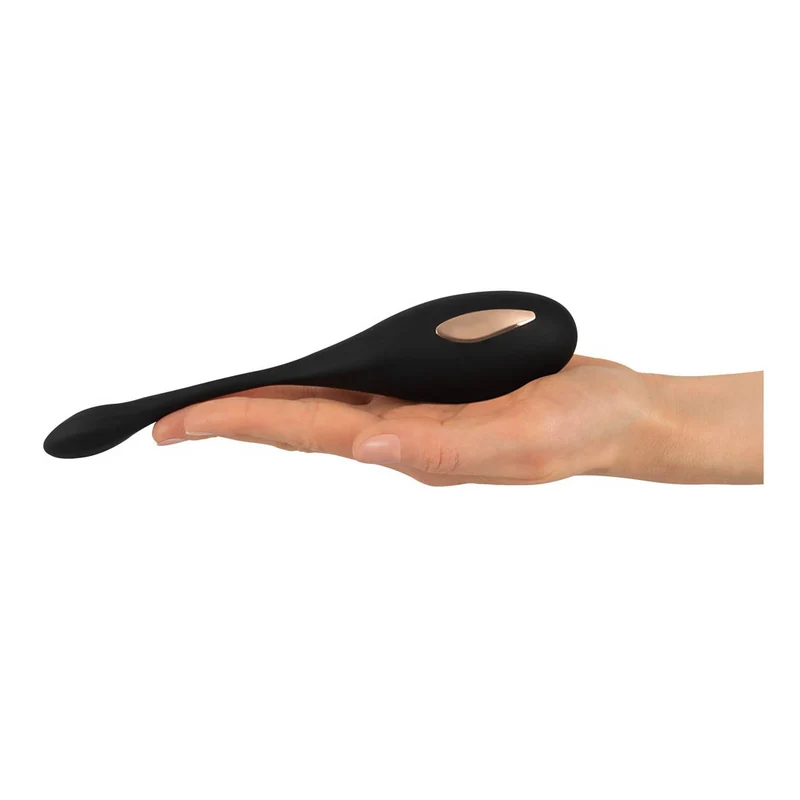 Reizstrom-Vibro-Ei mit Fernbedienung aus Silikon - 18,6cm