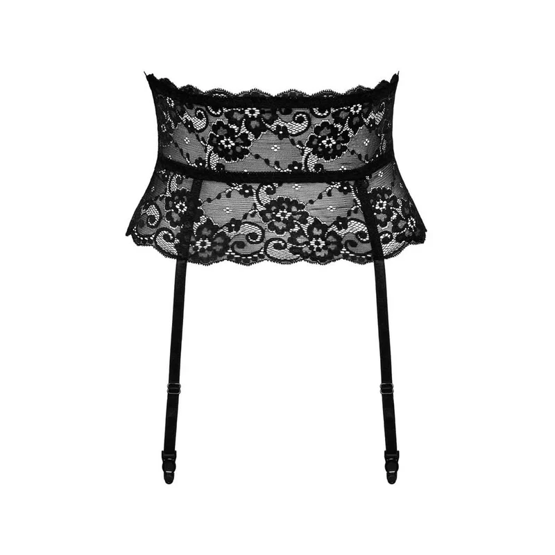 Strumpfgürtel breit S-XL aus weicher Spitze "Viktoria"