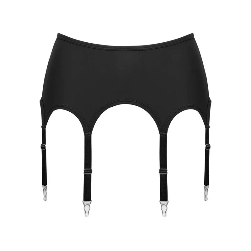 Strapsgürtel S-XL edler Mattlook mit 8 Strapshalter "Sky"