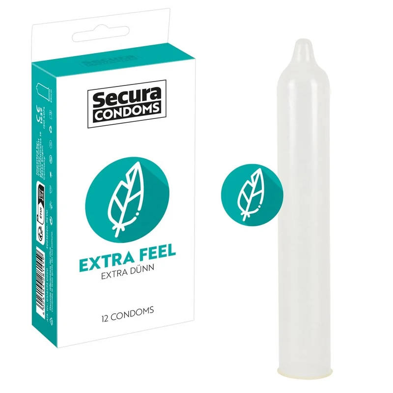 12 Stück Secura Kondome - 6 Sorten zur Auswahl