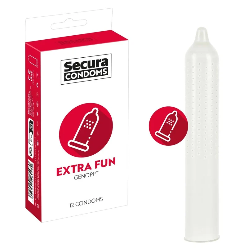 12 Stück Secura Kondome - 6 Sorten zur Auswahl