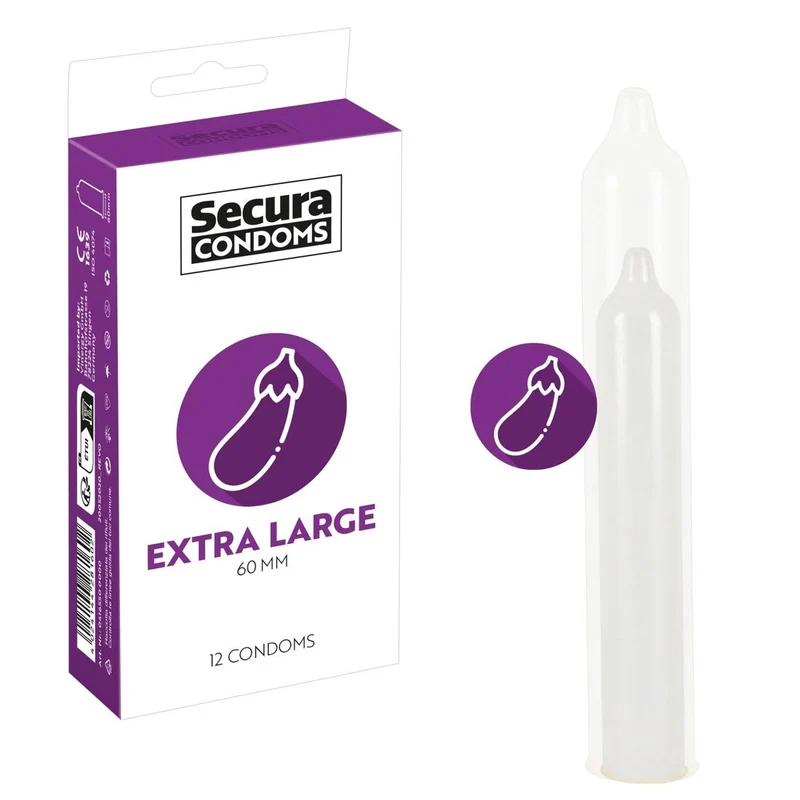 12 Stück Secura Kondome - 6 Sorten zur Auswahl