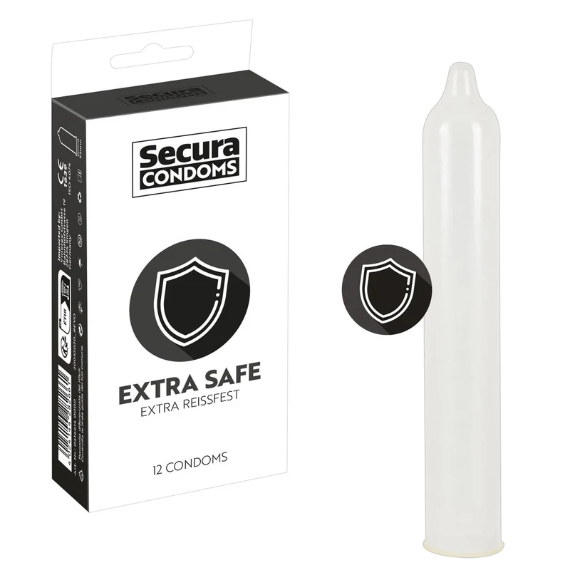 12 Stück Secura Kondome - 6 Sorten zur Auswahl