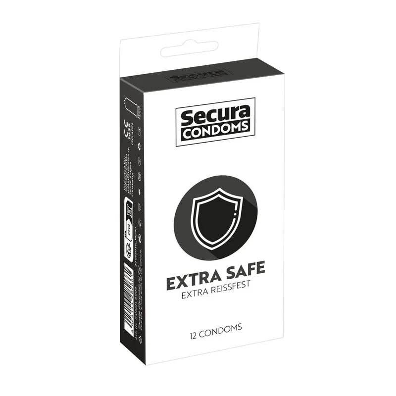 12 Stück Secura Kondome - 6 Sorten zur Auswahl