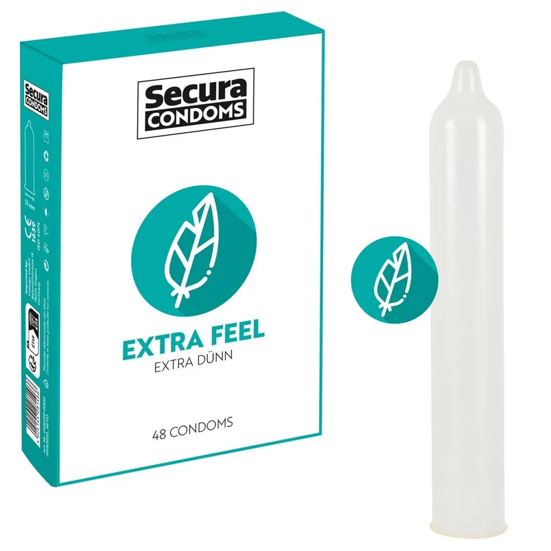 48 Stück Secura Kondome - 6 Sorten zur Auswahl