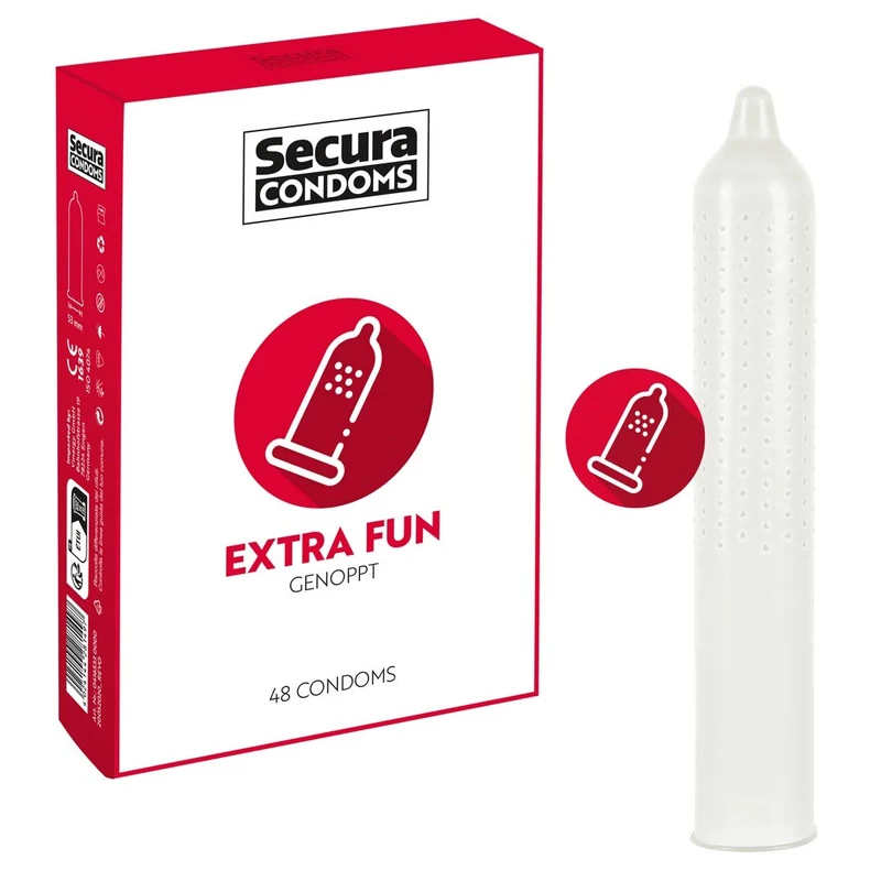 48 Stück Secura Kondome - 6 Sorten zur Auswahl