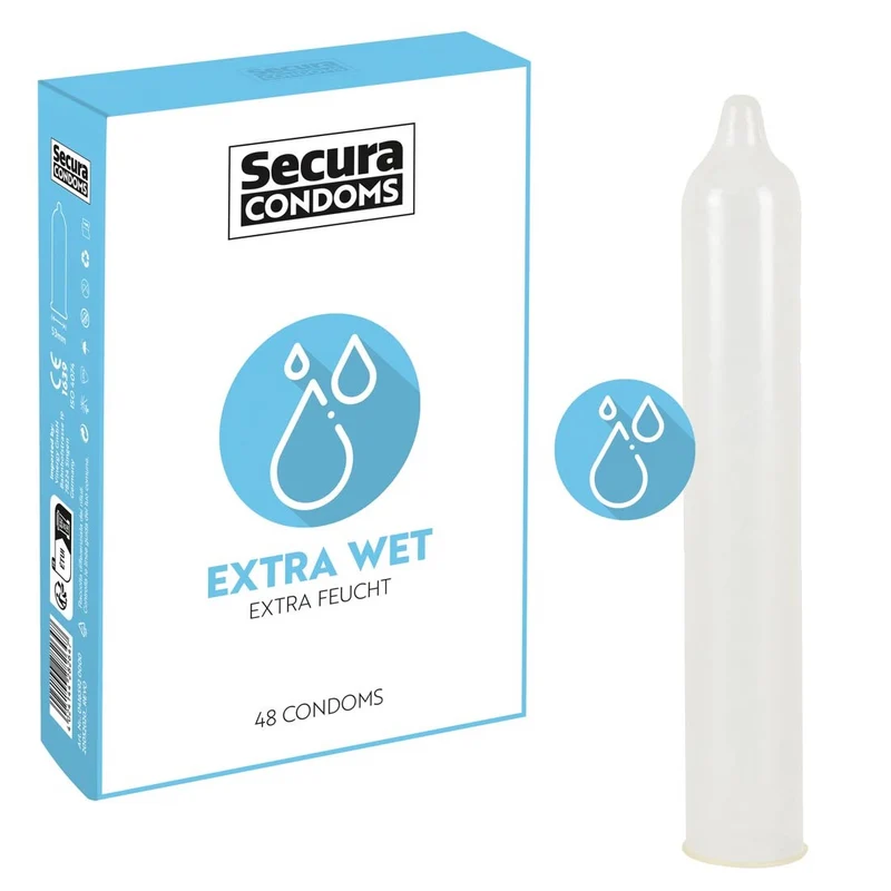 48 Stück Secura Kondome - 6 Sorten zur Auswahl