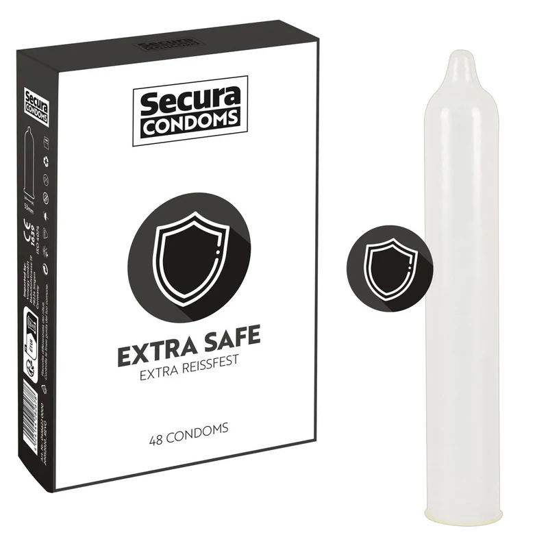 48 Stück Secura Kondome - 6 Sorten zur Auswahl