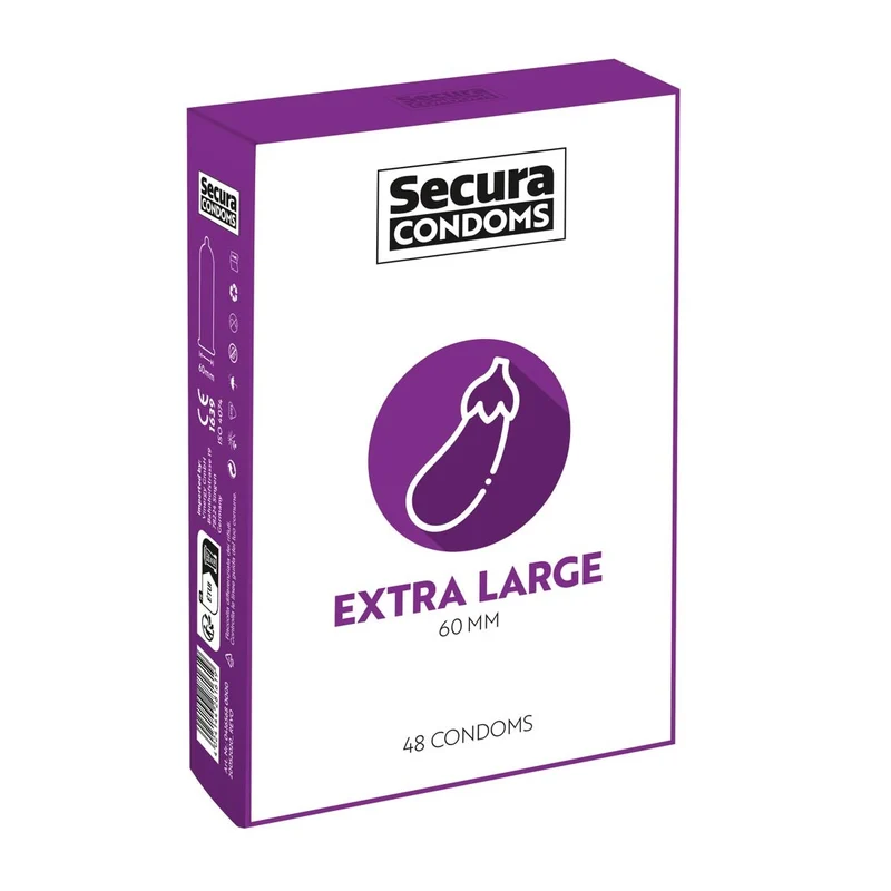 48 Stück Secura Kondome - 6 Sorten zur Auswahl