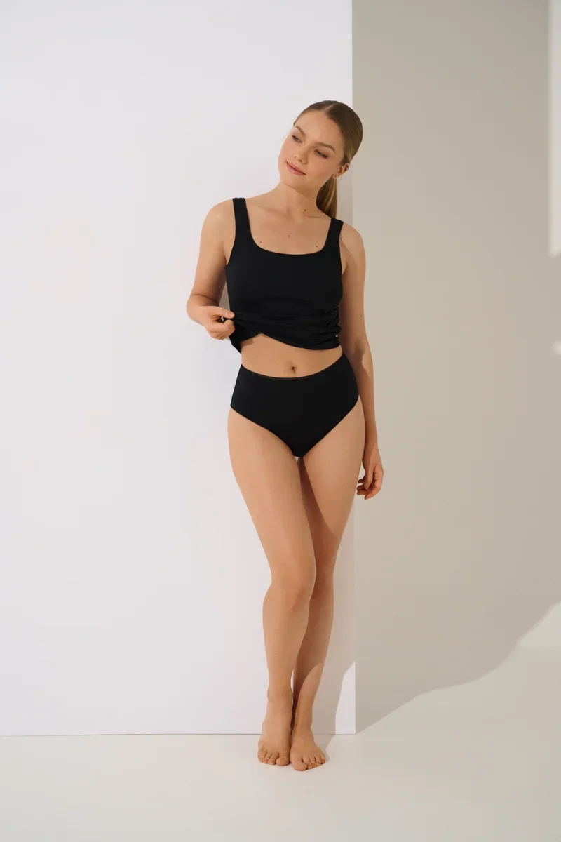 Lisca - Emma High-Waist-Slip Schwarz