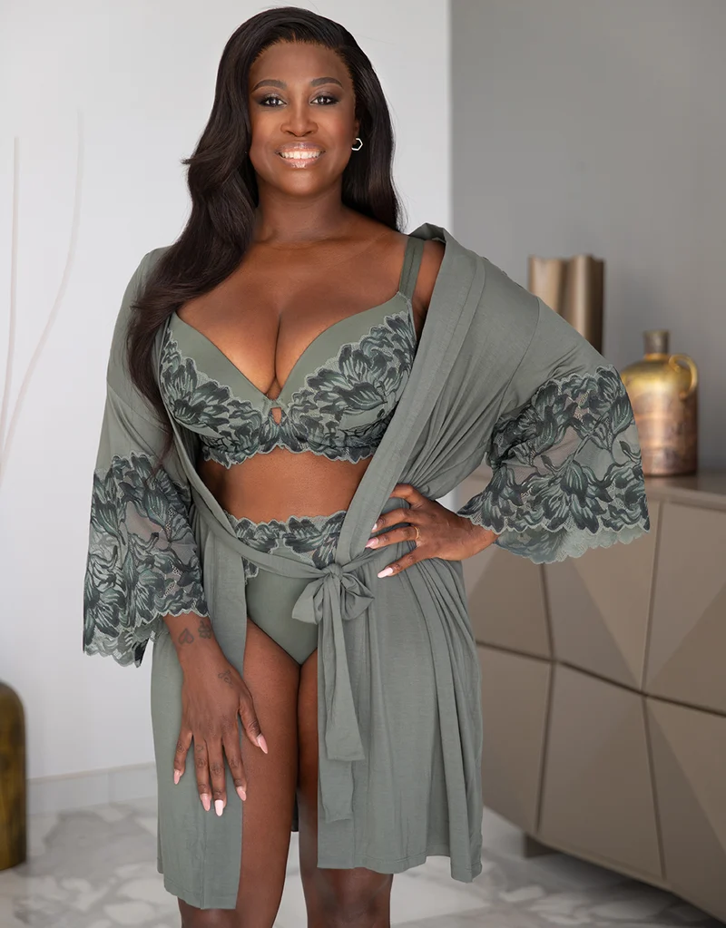Kimono Cha-Cha-Cha Olive