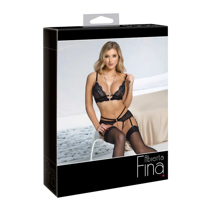 Straps BH-Set ouvert S-XL verstellbare Neckholder-Kette "Anais"