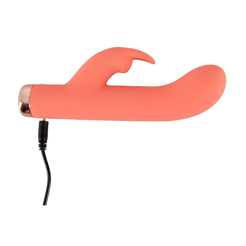 Mini Rabbit Vibrator stimuliert Vagina, G-Punkt & Klitoris - 16,7 cm