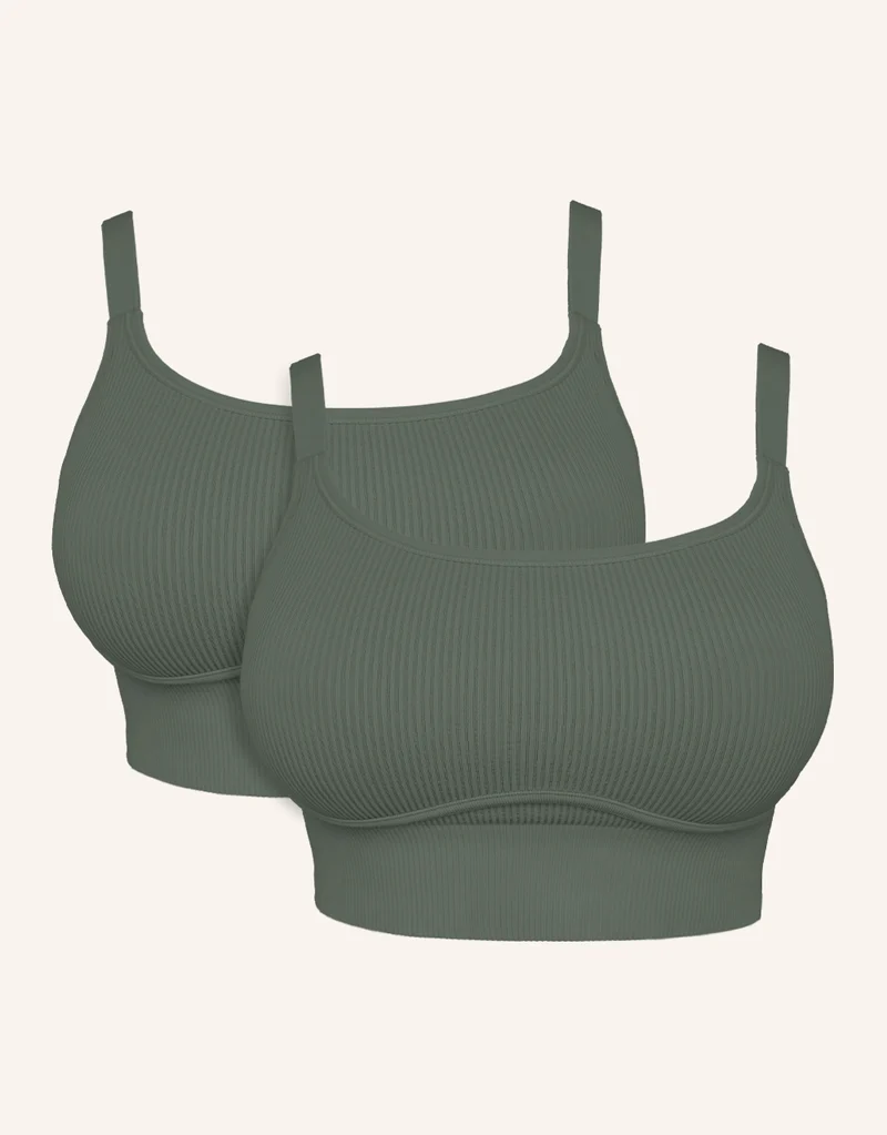 Bustier-Set 2x Freeda Olive