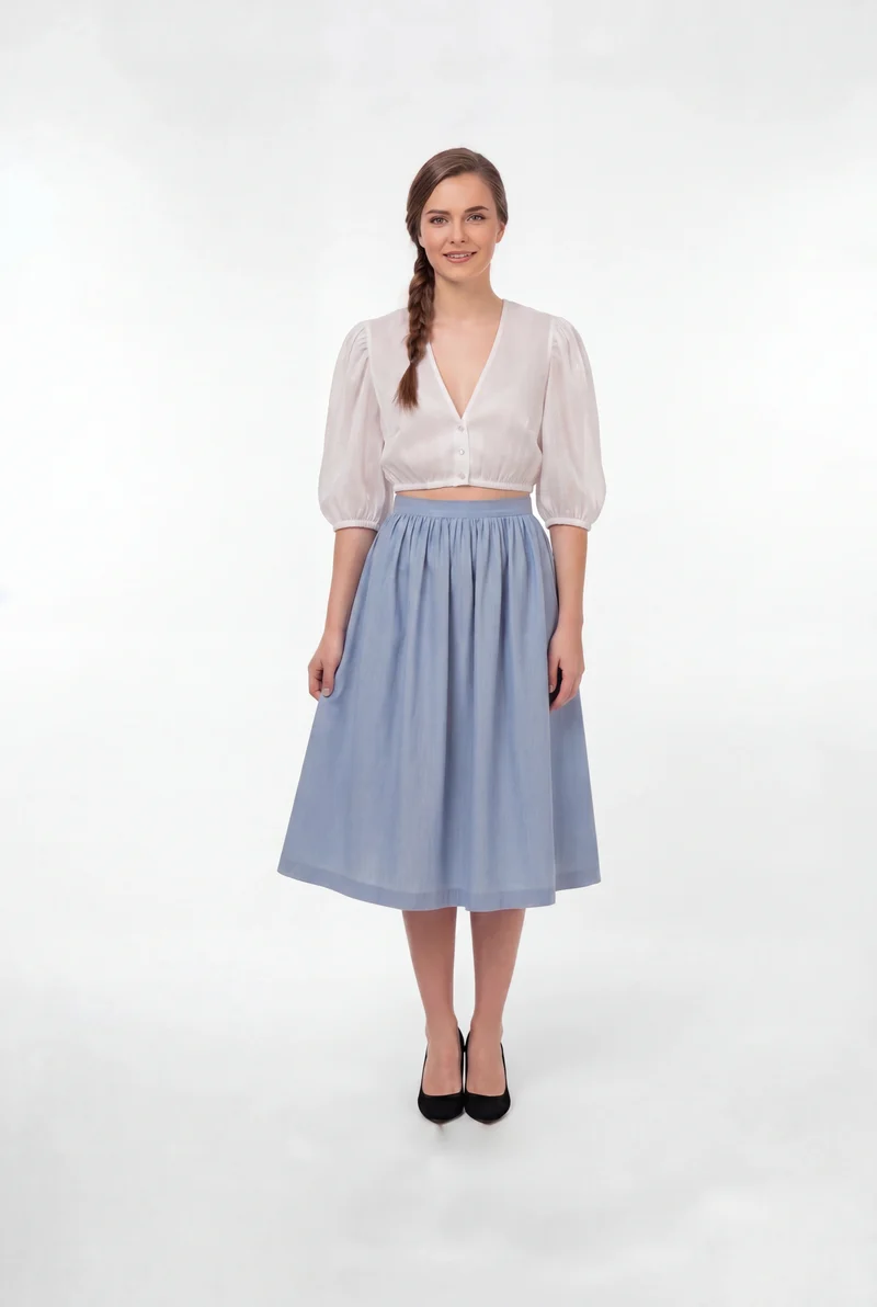 Dirndlbluse Selina Glitzer