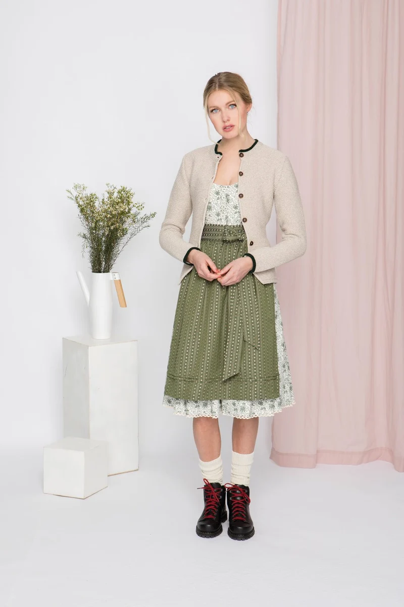 BAUMWOLL- TRADITIONSDIRNDL GRÜN