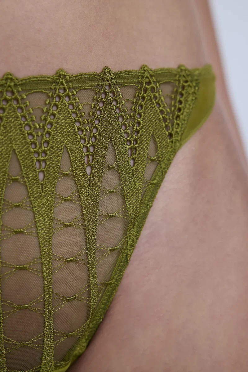 Lejaby - Dreamcatcher Tanga Absinthe