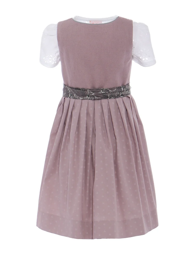 Kinderdirndl mit passender Spitzenbluse