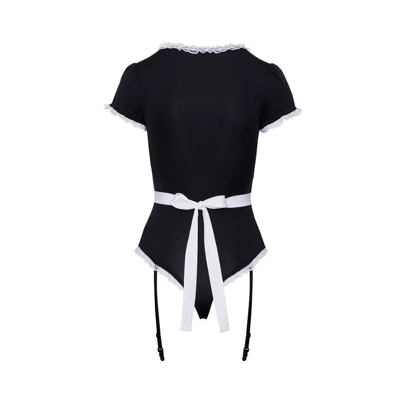 Straps-Riobody S-XL Kellnerin Kostüm mit Schürze "Scarlett"