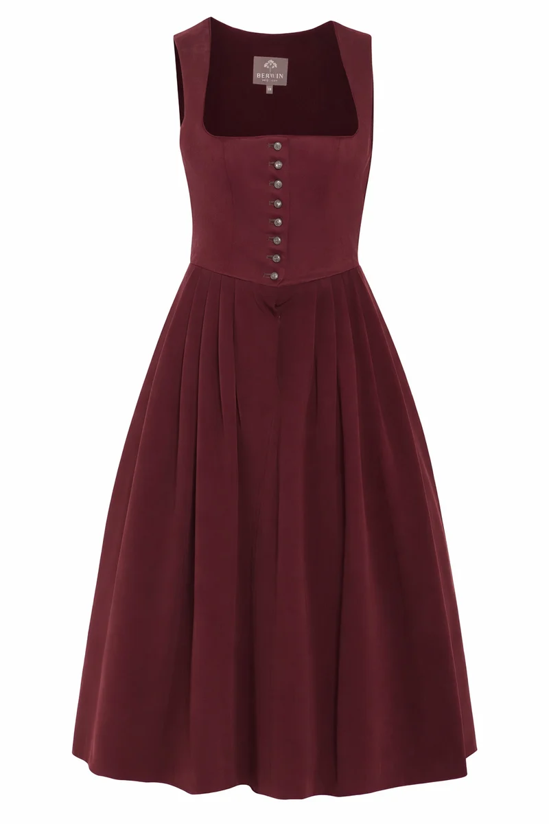 Dirndl ohne Schürze aus Jacquard – 80 cm