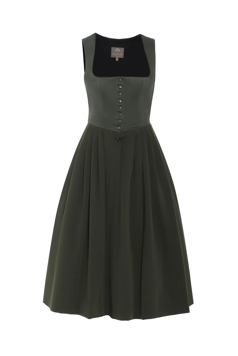 Dirndl ohne Schürze aus Jacquard – 80 cm
