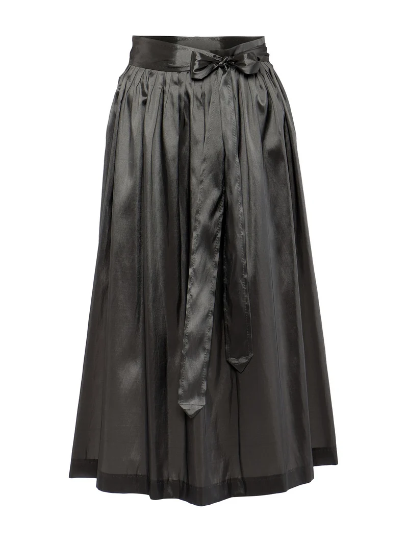 Klassische Taft-Dirndlschürze – 77 cm