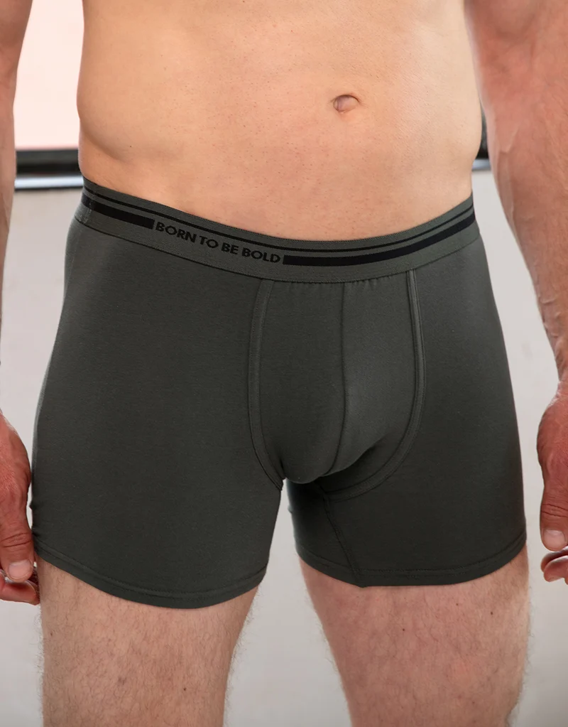 Boxershorts Olive/Black