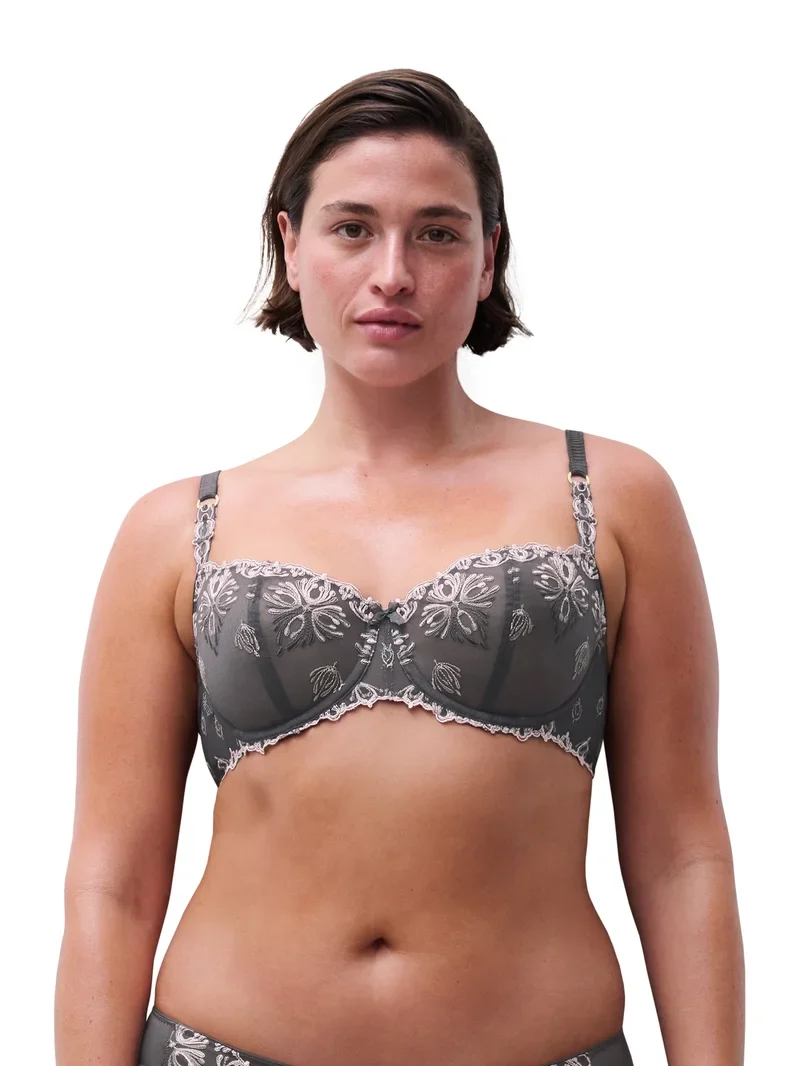 Chantelle - Champs Elysees Balconette-BH in Blush Ash