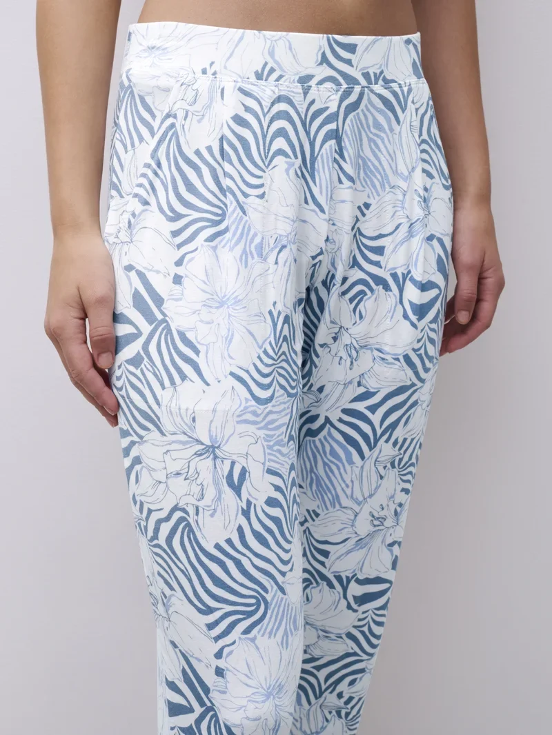 Femilet - Loraine Lange Hose Pastellblumen