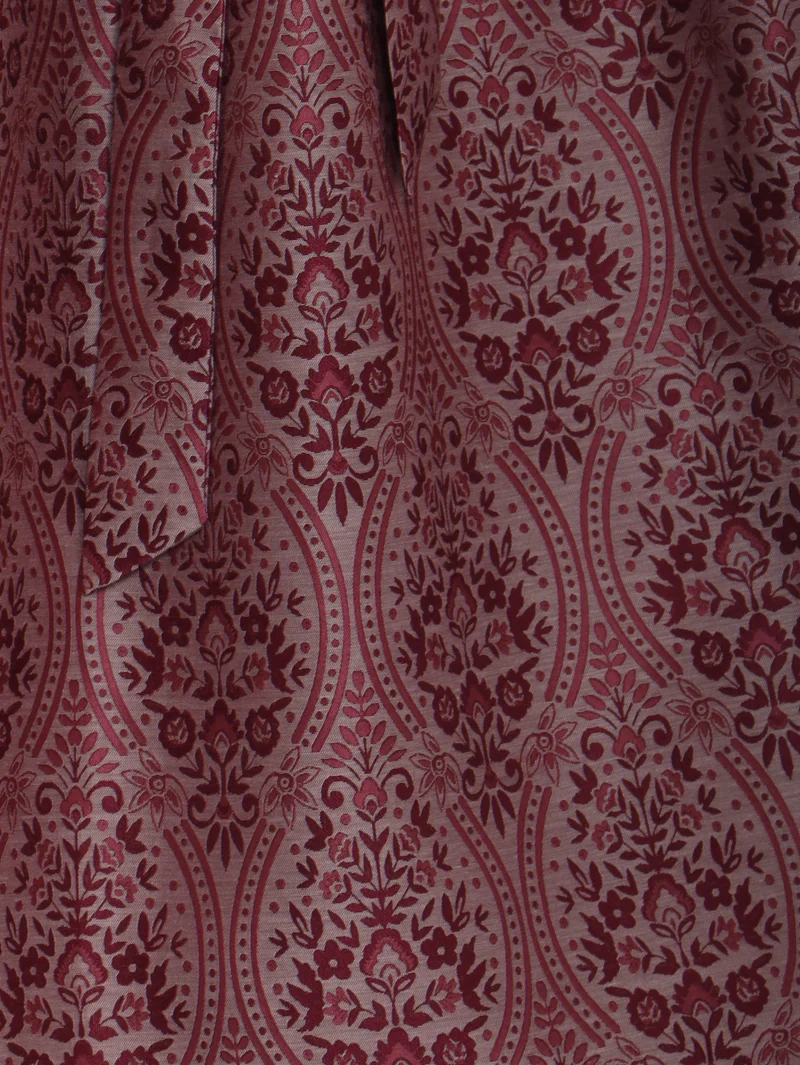 Jacquard-Dirndlschürze mit Ornamentmotiv – 77 cm