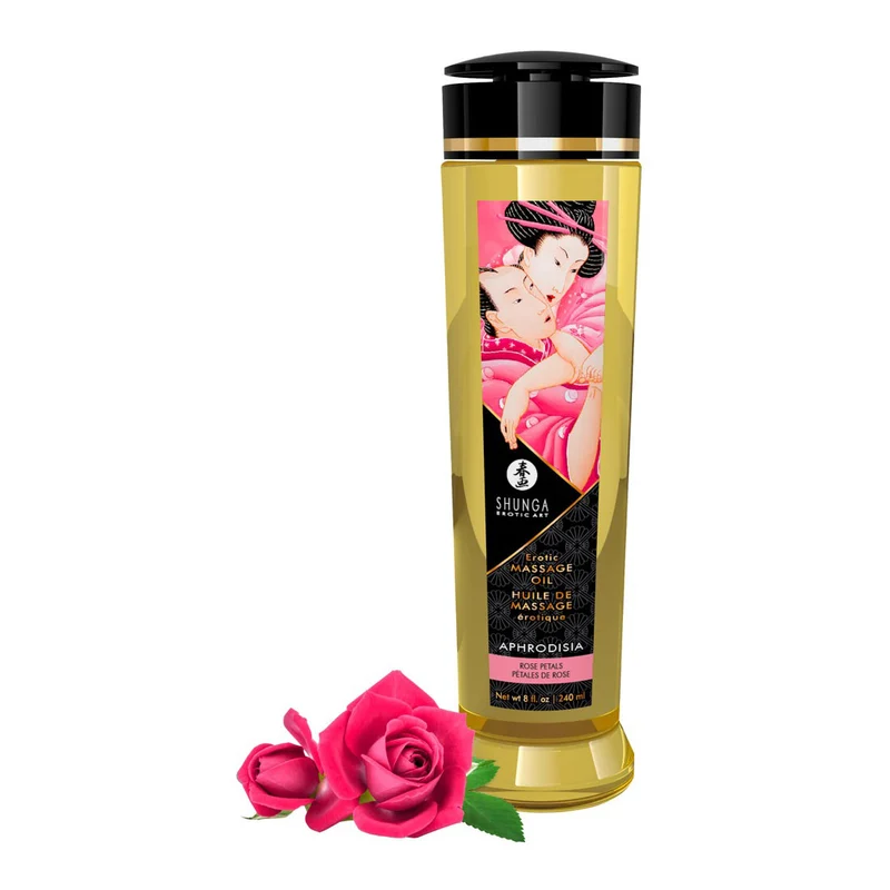 Luxus Massageöl mit 100% kaltgepressten natürlichen Öle - 240ml