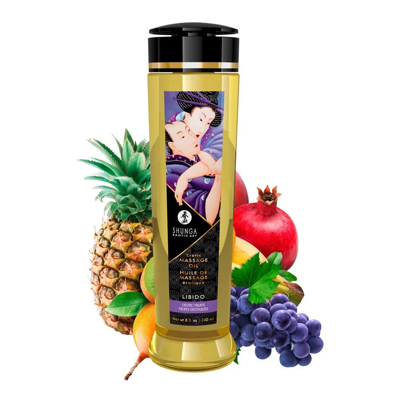 Luxus Massageöl mit 100% kaltgepressten natürlichen Öle - 240ml