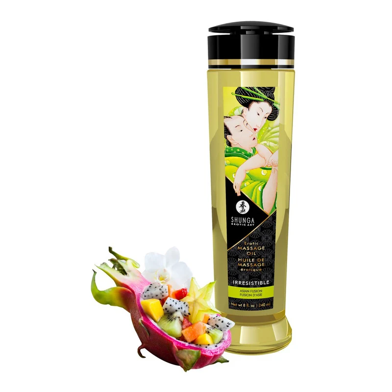 Luxus Massageöl mit 100% kaltgepressten natürlichen Öle - 240ml