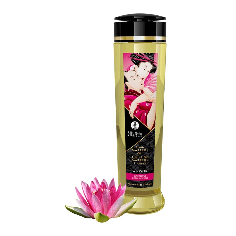 Luxus Massageöl mit 100% kaltgepressten natürlichen Öle - 240ml