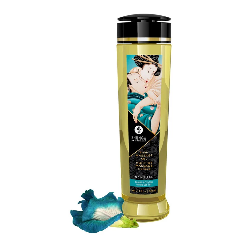 Luxus Massageöl mit 100% kaltgepressten natürlichen Öle - 240ml