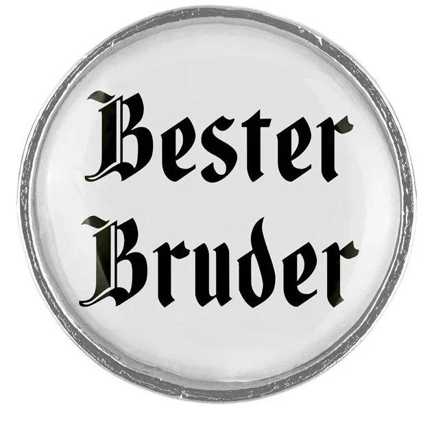 Gaudiknopf "Bester Bruder"