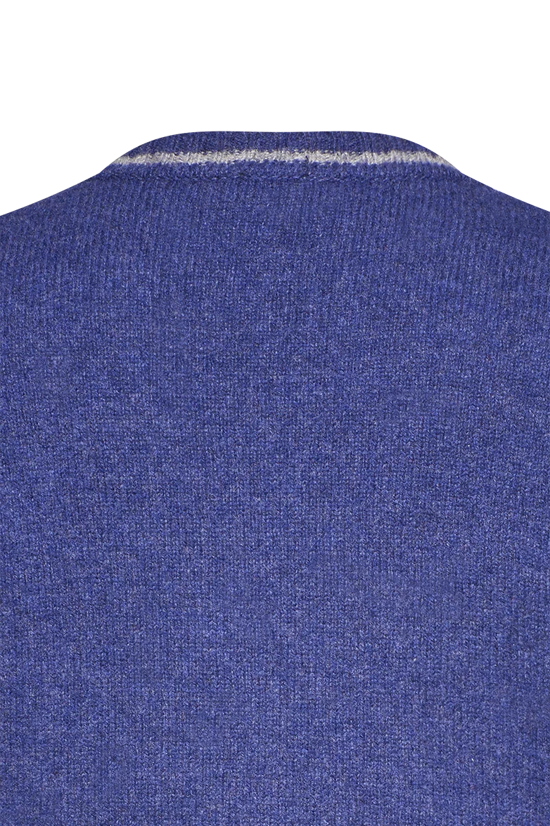 Strickpullover mit Doppeladler-Intarsie