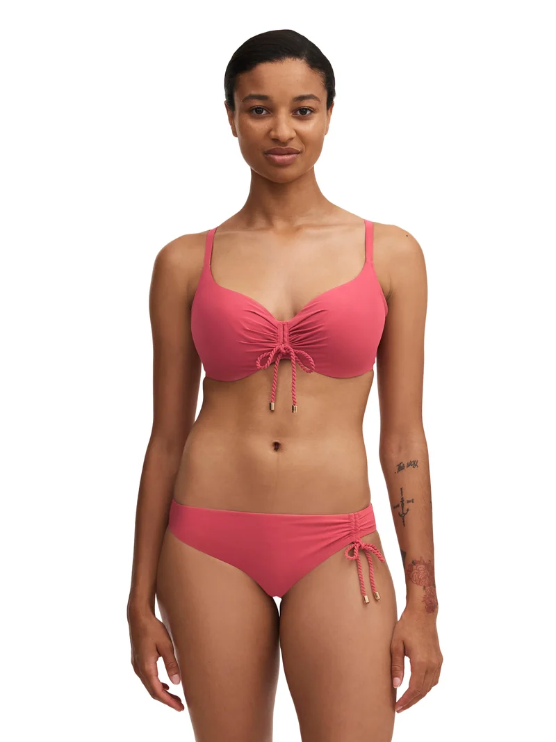 Chantelle Swimwear - Inspire Bügel-BH, blickdicht, Granatrot