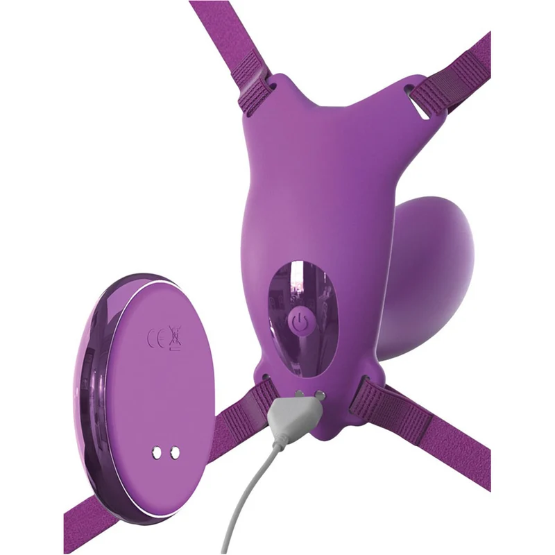 Stretch-String mit integriertem G-Punkt-Vibrator + Fernbedienung