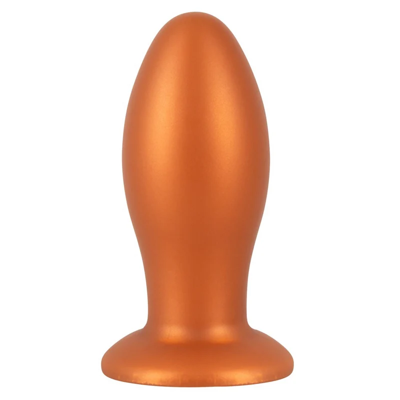 XXL Analplug mit Saugfuß nahtlos aus porenfreiem Silikon - 21cm