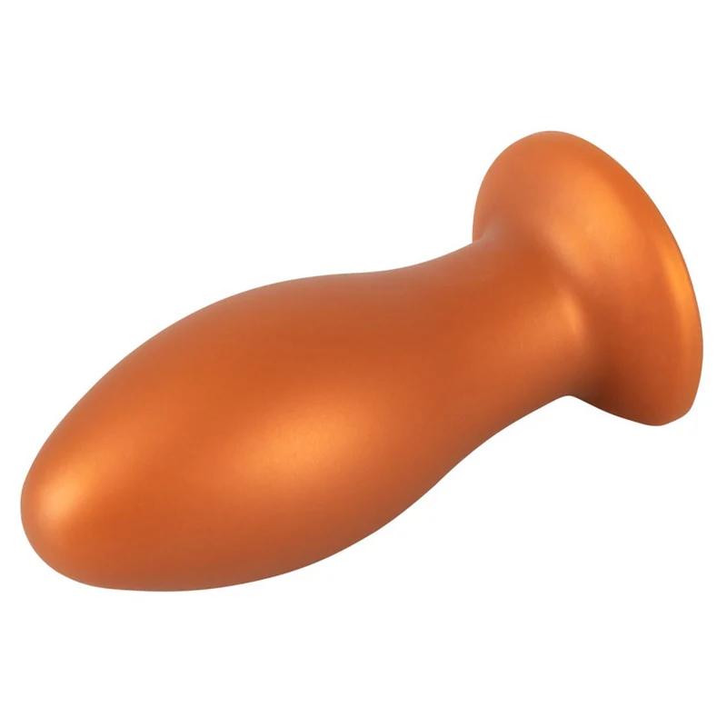 XXL Analplug mit Saugfuß nahtlos aus porenfreiem Silikon - 21cm