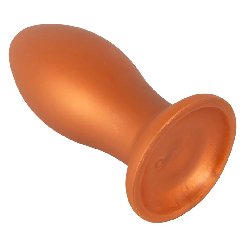 XXL Analplug mit Saugfuß nahtlos aus porenfreiem Silikon - 21cm
