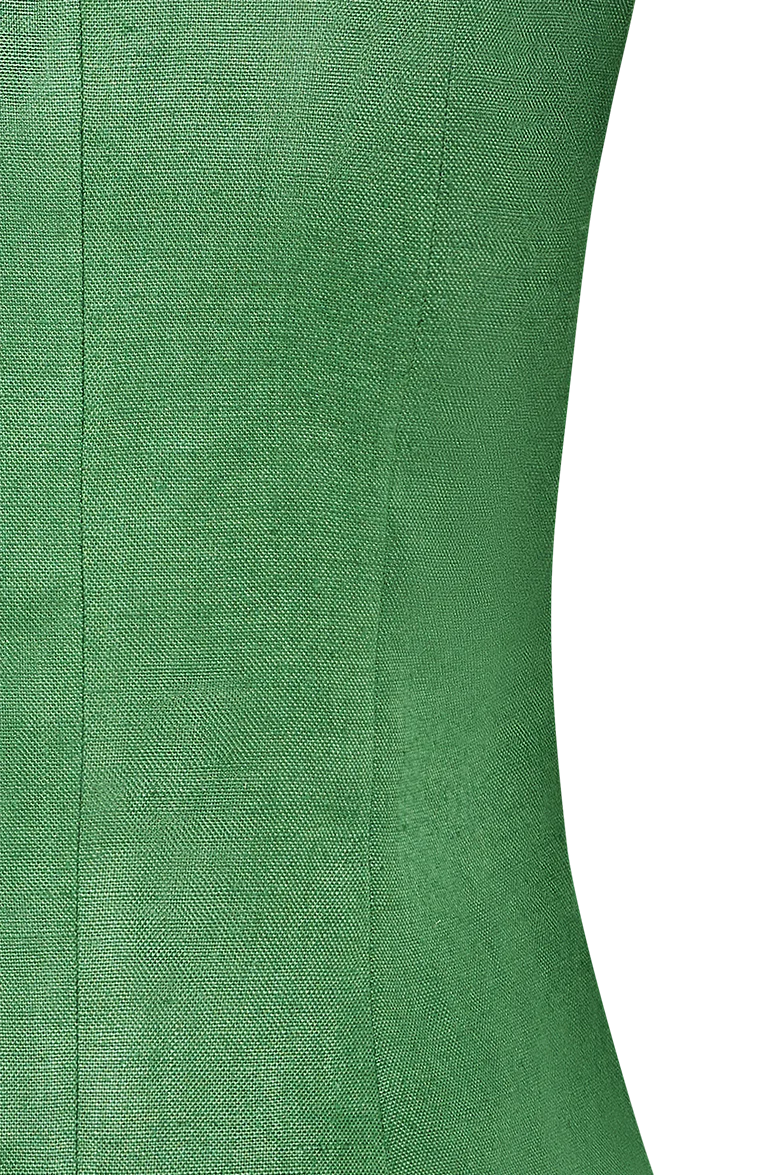 Gilet mit Kragenstickerei
