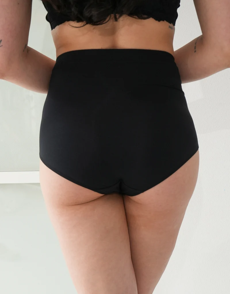 High-Waist-Panty Cozy Basic Black