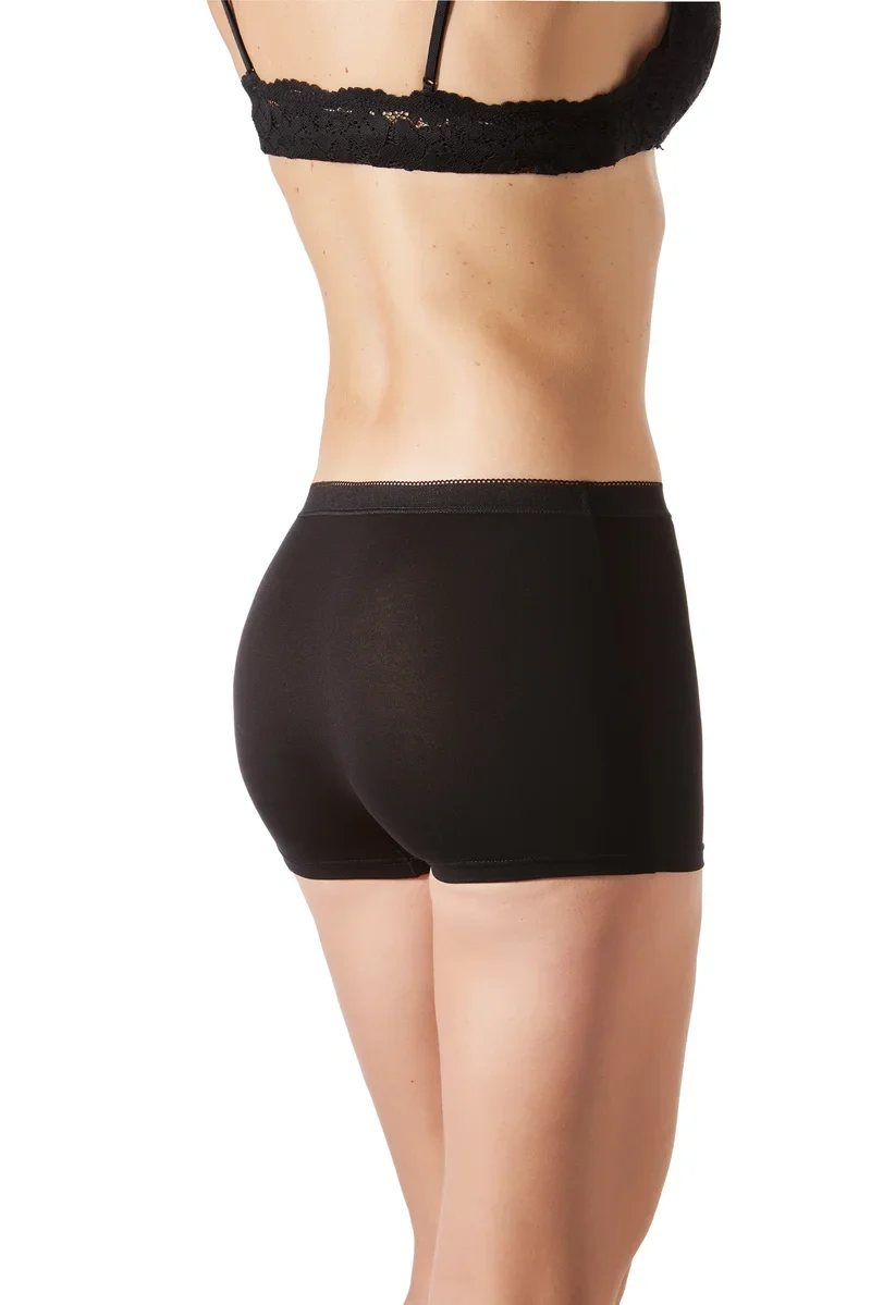 Janira - Esencial Boxer 2er-Pack Schwarz