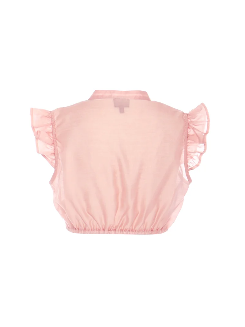 Dirndlbluse aus Organza