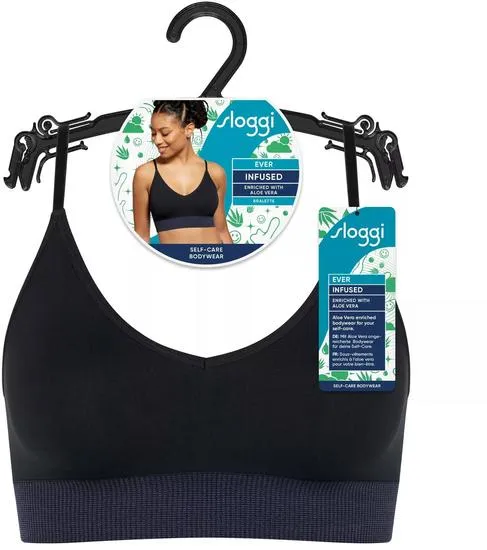 Sloggi EVER Infused Aloe Bralette schwarz