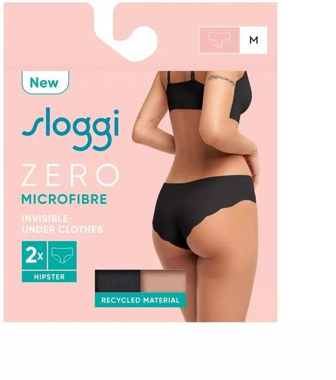 Sloggi ZERO Microfibre 2.0 Hipster 2er Pack dark combination