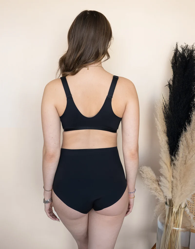 High-Waist-Panty Smoothie Black