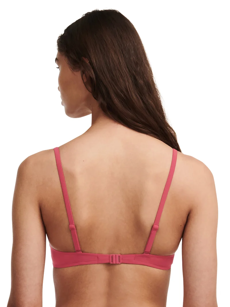 Chantelle Bademode – Inspire Halbschalen-Memory-BH Granatrot